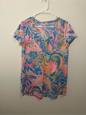 Lilly Pulitzer Tee, Small, Cotton NWOT